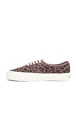 Vans Vault Authentic Reissue 44 Sneaker in Leopard, view 5, click to view large image.