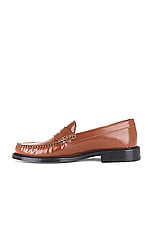 Vinny's Yardee Mocassin Loafer in Polido Leather Cognac, view 5, click to view large image.