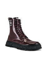 Viron Boot in Burgundy, view 2, click to view large image.