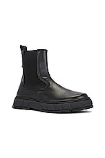 Viron Chelsea Boot in Black, view 2, click to view large image.