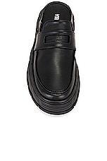 Viron 1969 Mule Loafer in Black Apple, view 4, click to view large image.