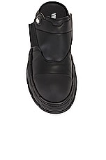 Viron 1990 Slip On Mule in Black Corn, view 4, click to view large image.