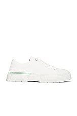Viron 2005 Low Top Sneaker in White Corn, view 1, click to view large image.