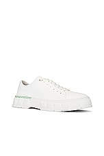 Viron 2005 Low Top Sneaker in White Corn, view 2, click to view large image.