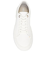Viron 2005 Low Top Sneaker in White Corn, view 4, click to view large image.