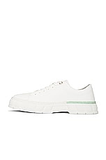 Viron 2005 Low Top Sneaker in White Corn, view 5, click to view large image.