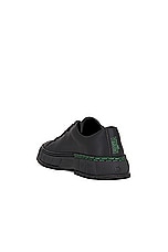 Viron 2005 Low Top Sneaker in Black Corn, view 3, click to view large image.