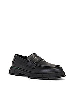 Viron Progres Loafer in Black Apple, view 2, click to view large image.