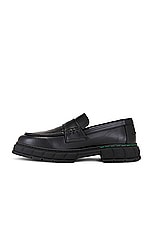 Viron Progres Loafer in Black Apple, view 5, click to view large image.