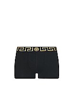 VERSACE Bi-pack Jersey Trunk in Multi, view 2, click to view large image.