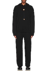 VERSACE Hoodie in Black, view 5, click to view large image.