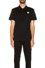 VERSACE Polo in Black, view 4, click to view large image.