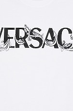 VERSACE T-shirt in White, view 3, click to view large image.