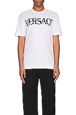 VERSACE T-shirt in White, view 4, click to view large image.