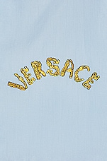 VERSACE Shirt in Light Blue, view 3, click to view large image.