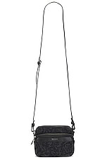 VERSACE Small Crossbody in Black, view 1, click to view large image.