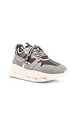 Versace Chain Reaction 2 Sneaker Mushroom Grey