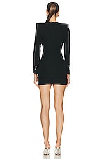 VERSACE Blazer Dress in Black, view 3, click to view large image.