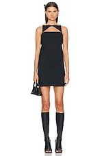 VERSACE Mini Dress in Black, view 1, click to view large image.