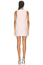 VERSACE Tank Dress in Dusty Rose, view 3, click to view large image.