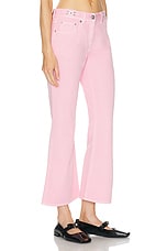 VERSACE Wide Leg in Pastel Pink, view 2, click to view large image.