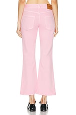 VERSACE Wide Leg in Pastel Pink, view 3, click to view large image.