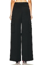 VERSACE Cargo Pant in Nero, view 4, click to view large image.