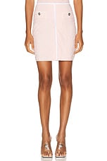 VERSACE Swim Skirt in Dusty Rose, view 1, click to view large image.