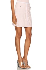 VERSACE Swim Skirt in Dusty Rose, view 2, click to view large image.