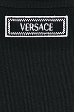 VERSACE Tank Top in Black, view 5, click to view large image.