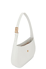 VERSACE Large Hobo Bag in Optical White, view 5, click to view large image.