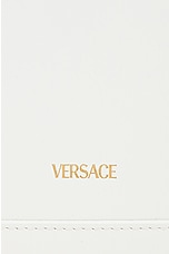 VERSACE Large Hobo Bag in Optical White, view 7, click to view large image.