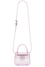 VERSACE Mini Top Handle Bag in English Rose, view 1, click to view large image.