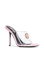 VERSACE Mule Sandal in Transparent, view 2, click to view large image.