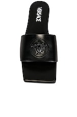 VERSACE Slides in Nero, view 4, click to view large image.