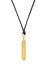 Vision of Self Cora Necklace in Gold Matte, view 2, click to view large image.