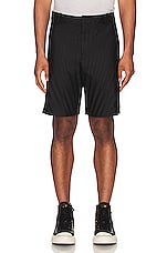 Valentino Bermuda Shorts in Black, view 3, click to view large image.