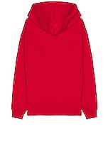 Valentino Hoodie in Red, view 2, click to view large image.
