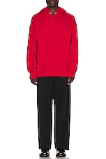 Valentino Hoodie in Red, view 5, click to view large image.