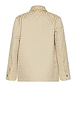 Valentino Iconagraphe Jacket in Beige, view 2, click to view large image.