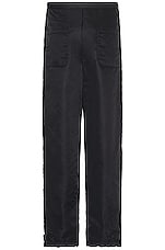Valentino Iconic Stud Pant in Nero, view 2, click to view large image.