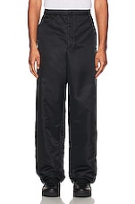 Valentino Iconic Stud Pant in Nero, view 4, click to view large image.