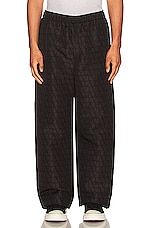Valentino Pants in in Black, view 4, click to view large image.