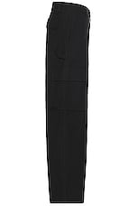 Valentino Cargo Pants in Black, view 3, click to view large image.