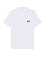 Valentino Polo in White, view 1, click to view large image.