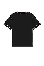 Valentino Rockstud T-shirt in Black, view 2, click to view large image.