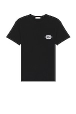 Valentino T-shirt in Black, view 1, click to view large image.