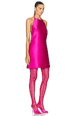 Valentino Techno Dress in Pink, view 2, click to view large image.