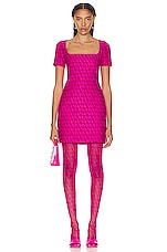 Valentino Iconographe Dress in Pink, view 1, click to view large image.