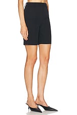 Valentino Bermuda Short in Nero, view 2, click to view large image.